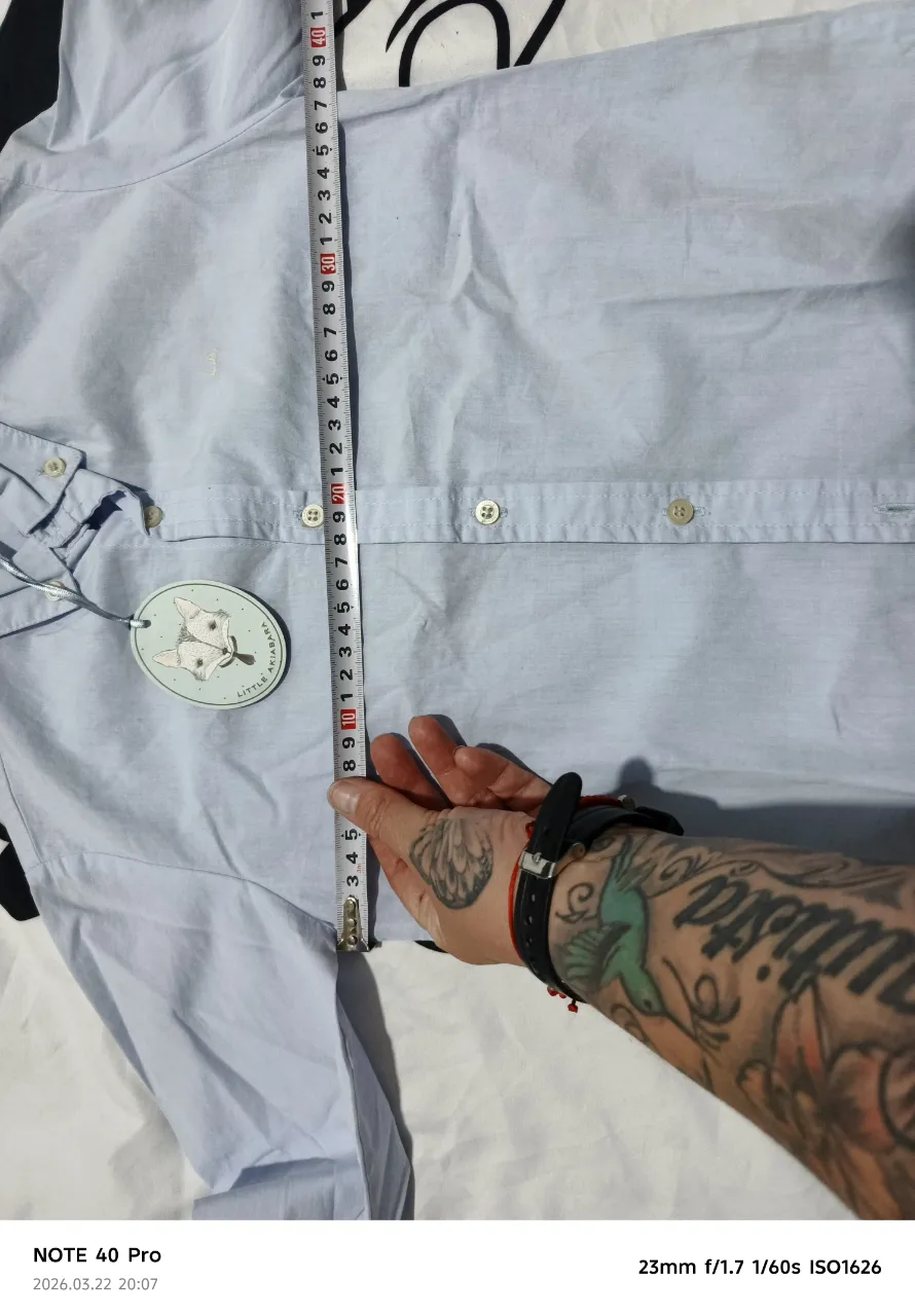 Camisa manga larga Little akiabara - Vista 7