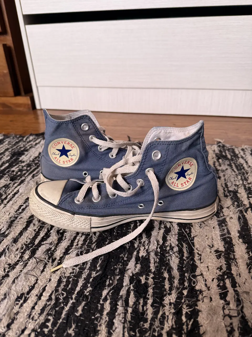 Zapatillas Converse All Star azules de caña alta