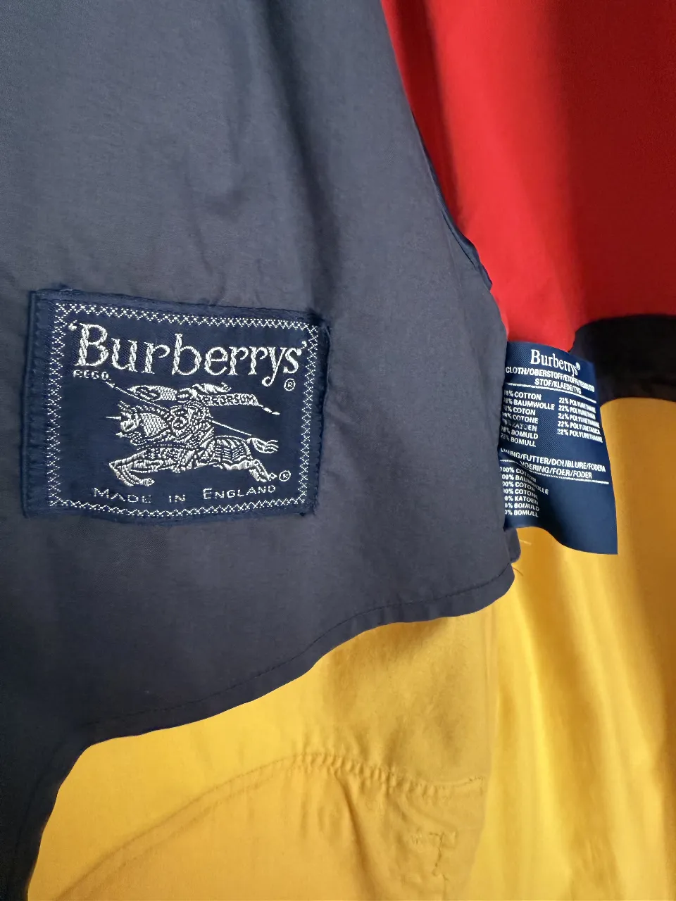 Tapado Burberry - Vista 3