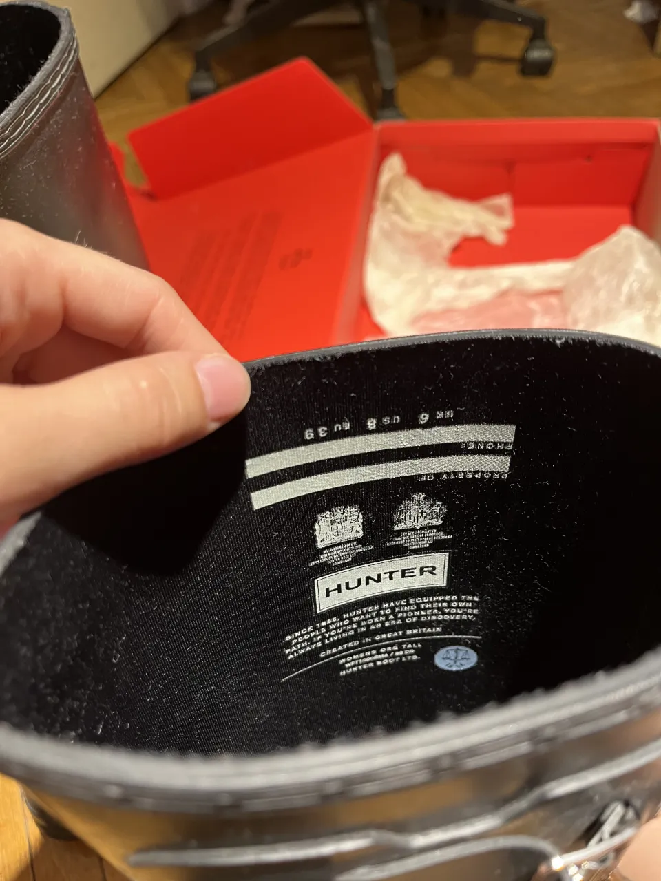 Botas Hunter - Vista 3