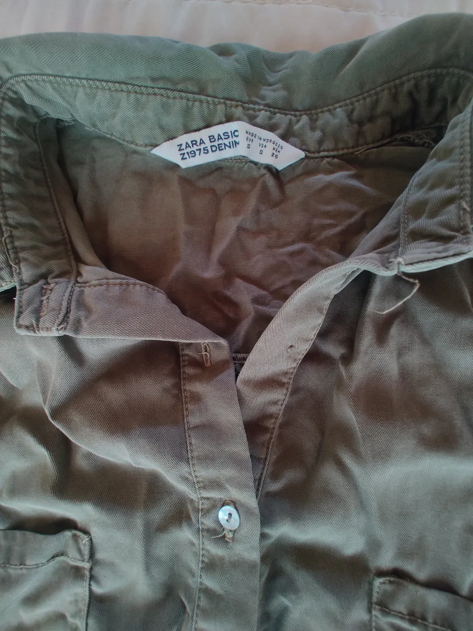 Camisa Zara Basic - Vista 3