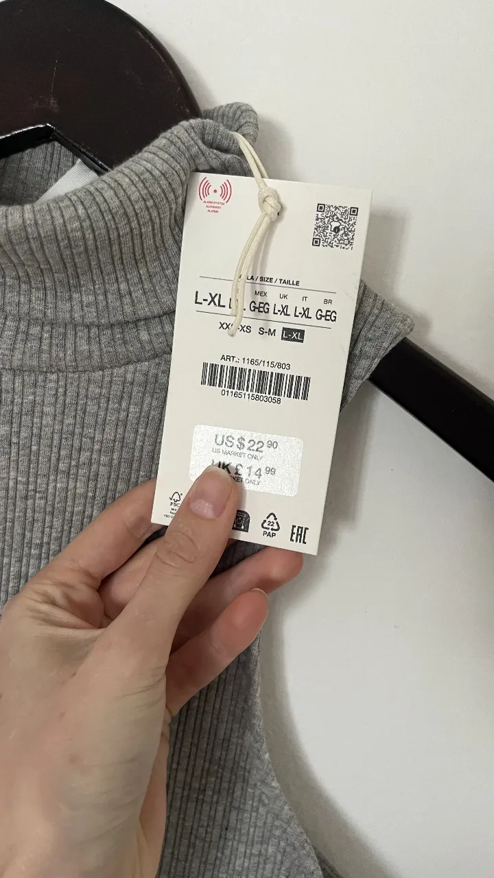 Musculosa Zara - Vista 3