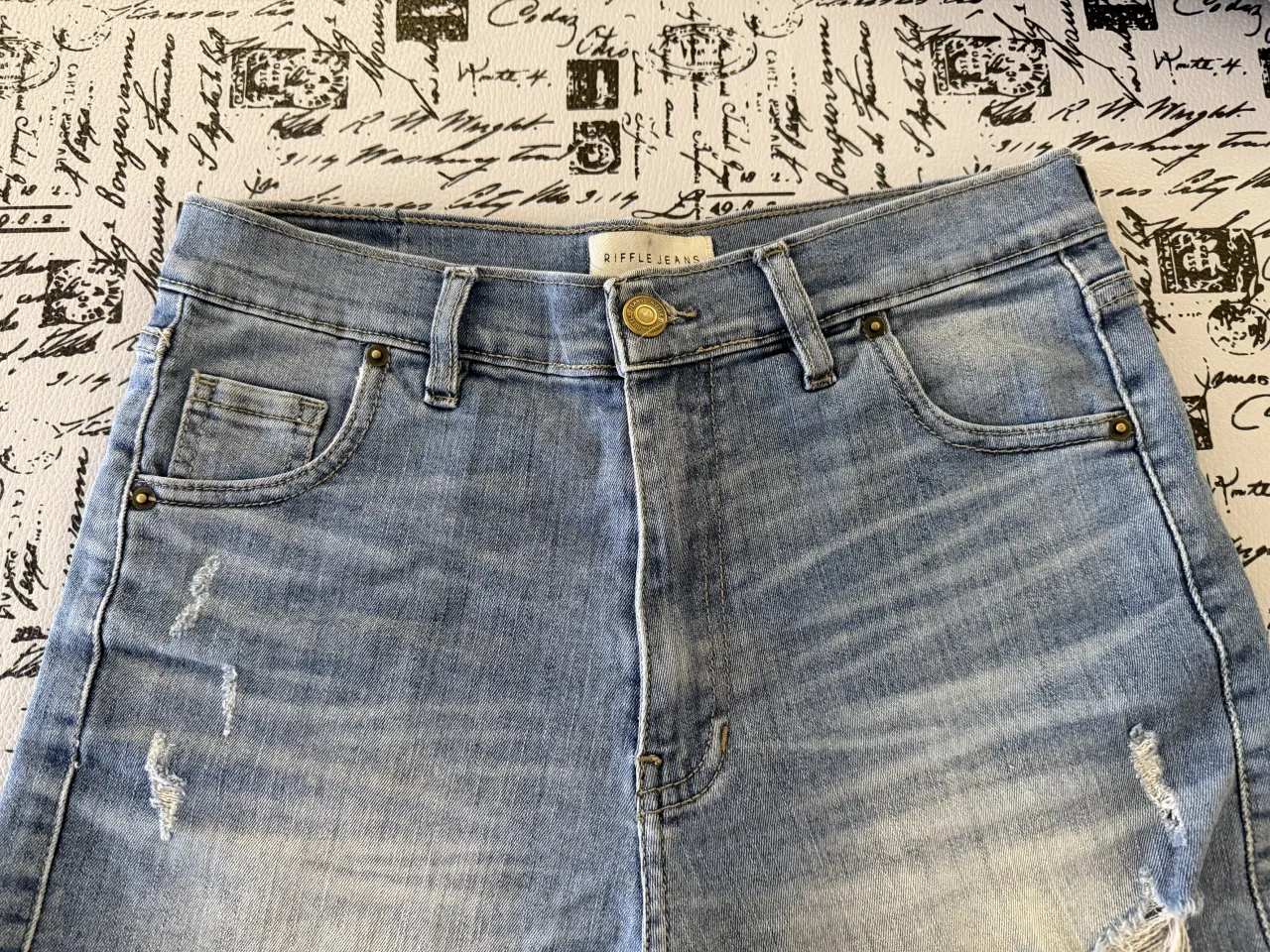 Short RIFFLE JEANS - Vista 2