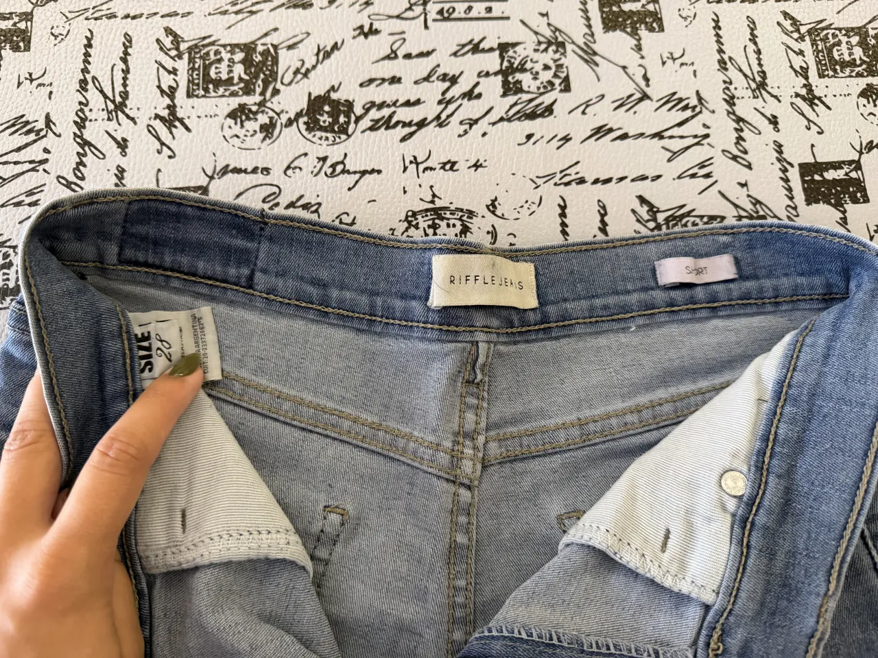 Short RIFFLE JEANS - Vista 6