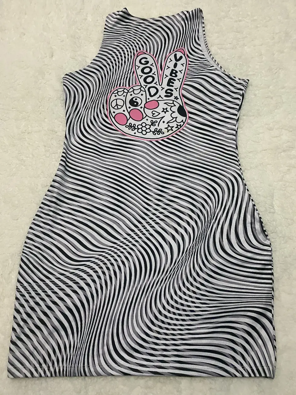 Vestido corto Generic - Vista 3