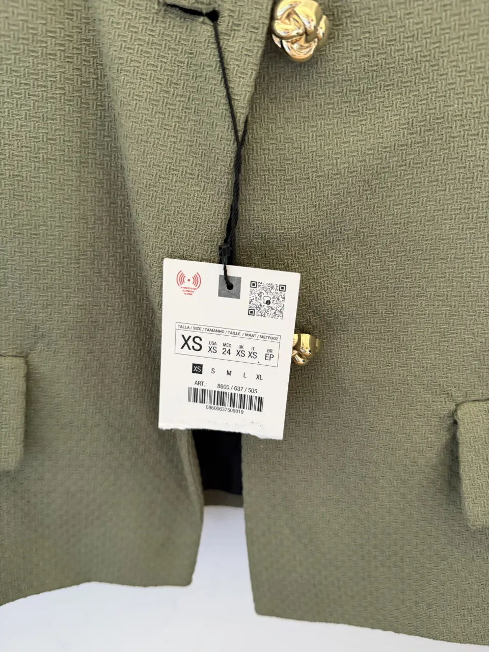 Blazer Zara - Vista 3