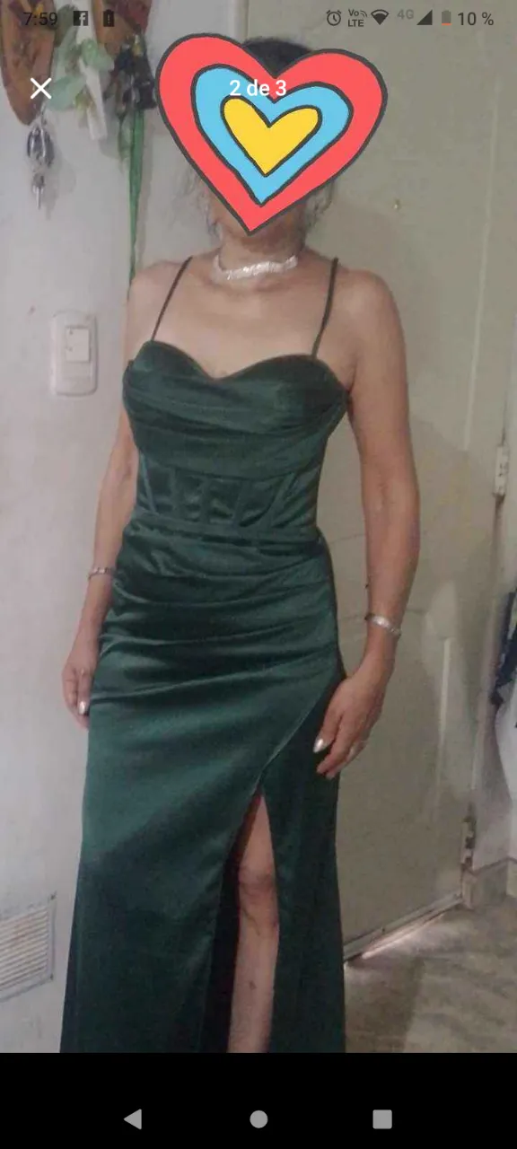 Vestido Ninguna - Vista 2