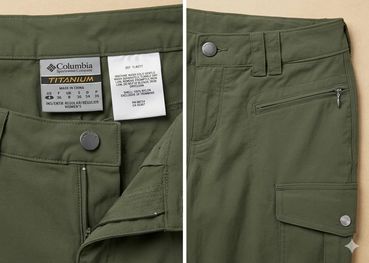 Pantalón Columbia - Vista 2