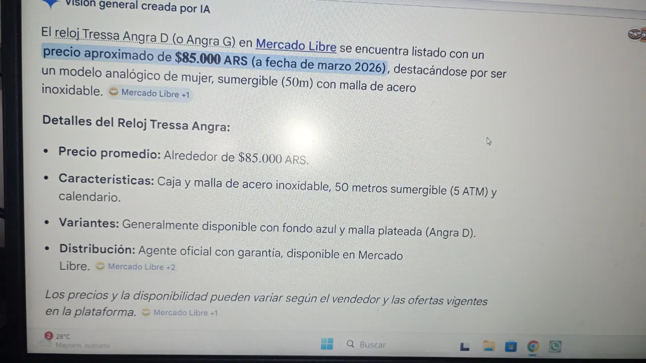 Reloj Tressa - Vista 2