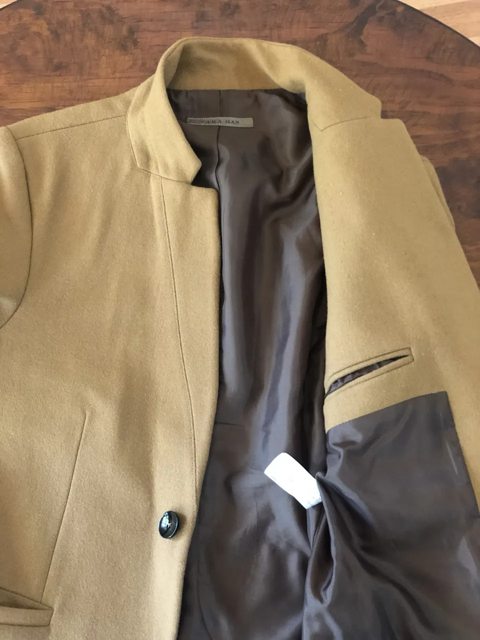 Tapado Zara Man - Vista 3