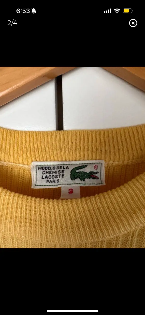 Sweater Lacoste - Vista 3