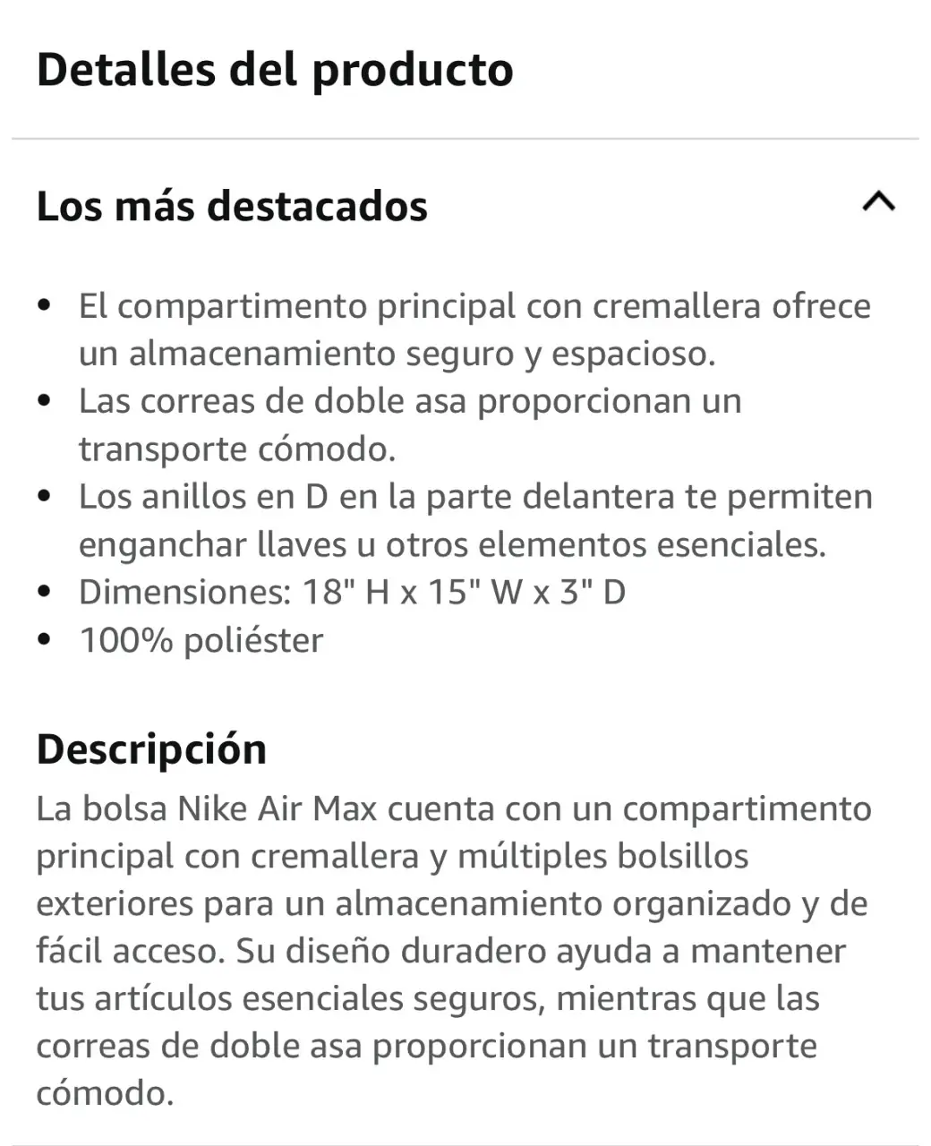 Tote bag Nike - Vista 5
