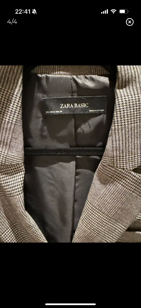 Blazer Zara - Vista 4