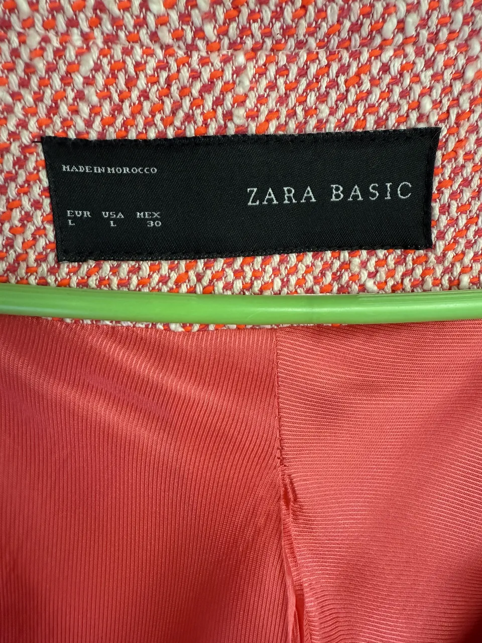 Blazer Zara Basic - Vista 3