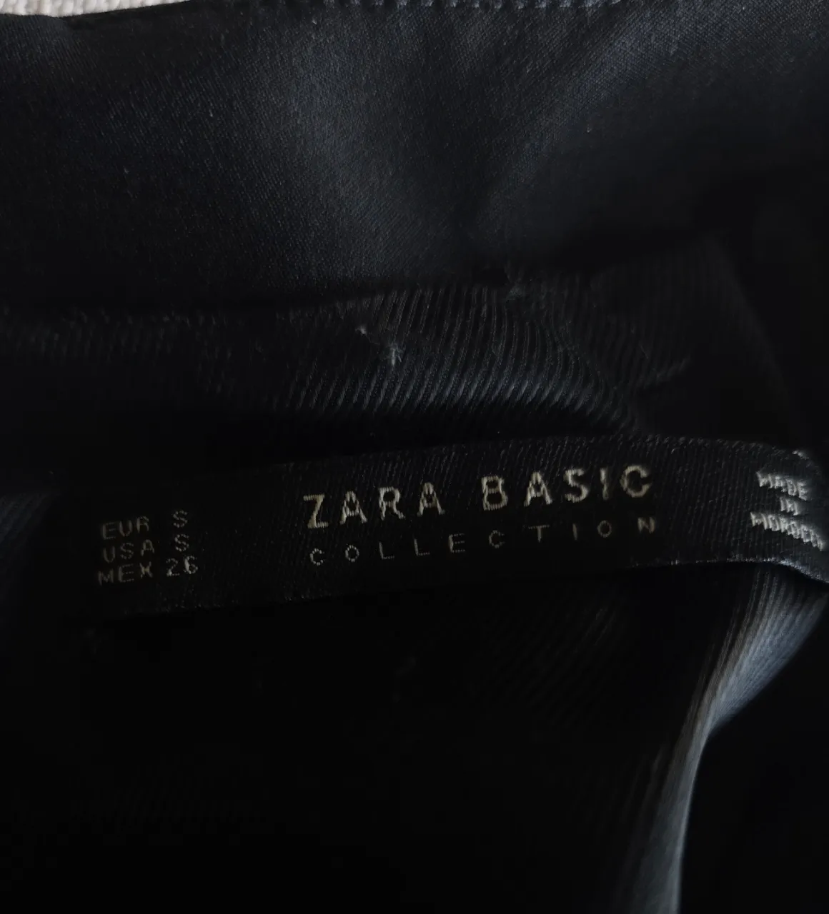 Vestido Zara Basic - Vista 3