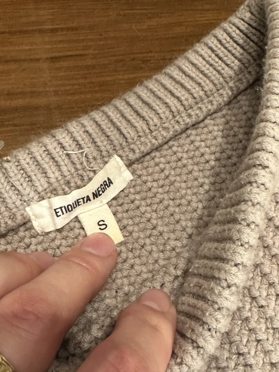 Sweater Etiqueta Negra - Vista 3