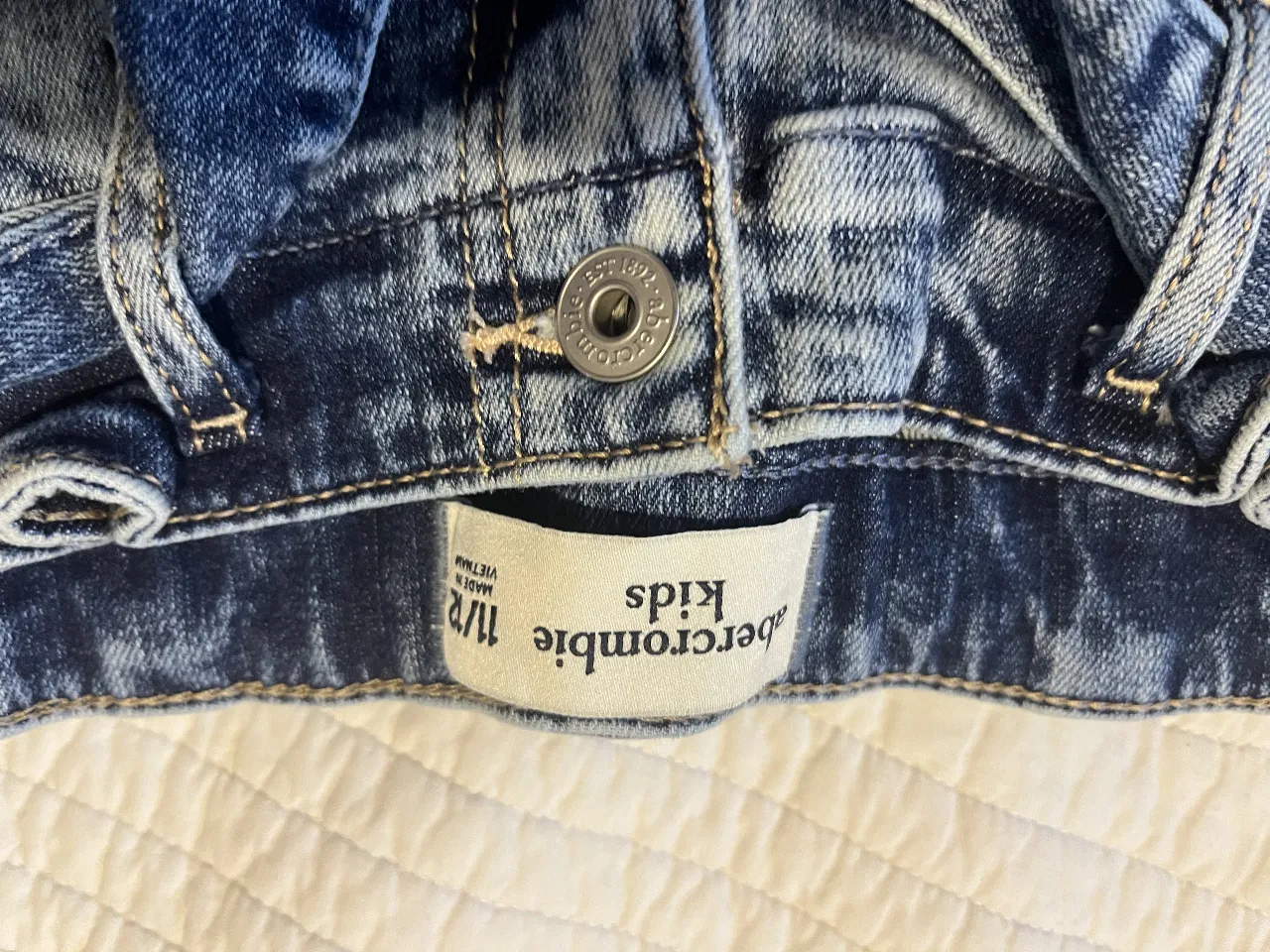 Short de jean abercrombie kids - Vista 2