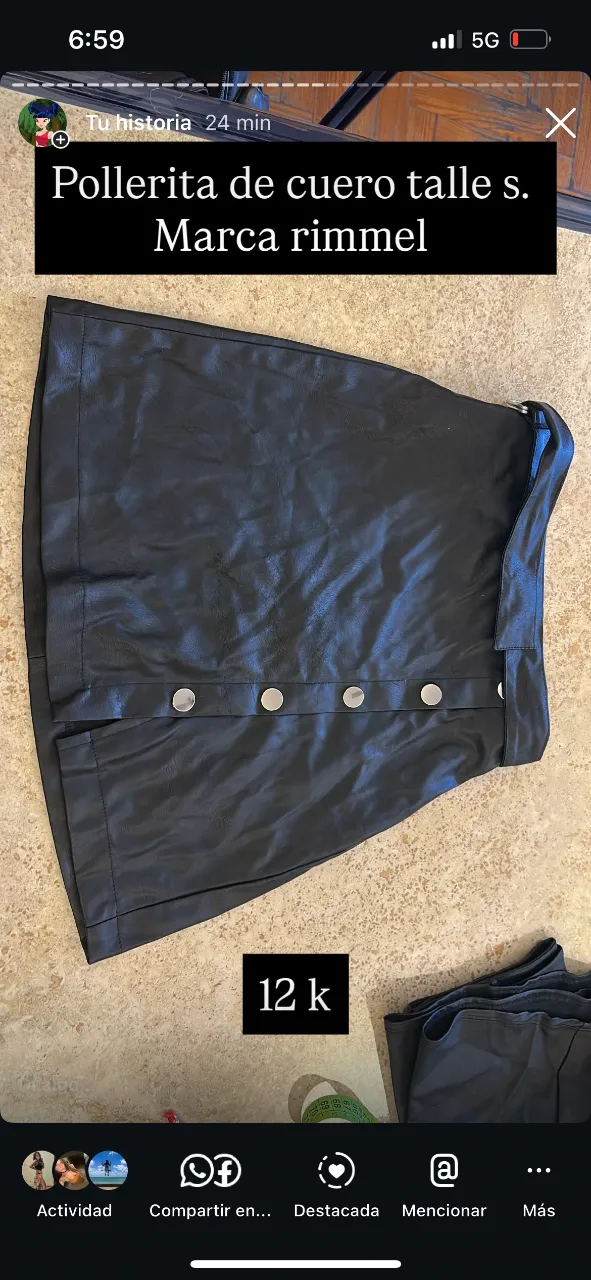 Pollera Rimmel - Vista 3