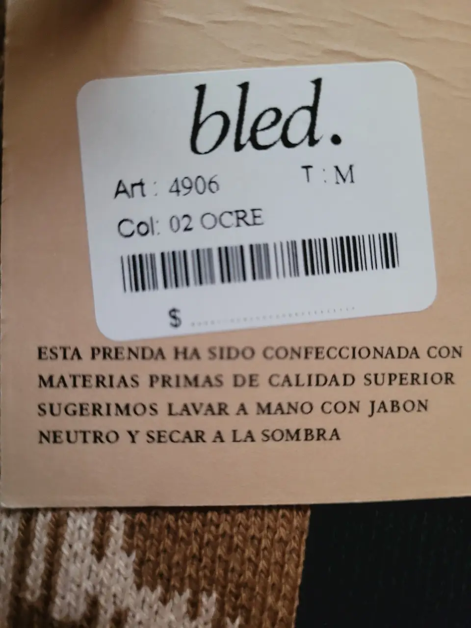 Pollera bled. - Vista 2
