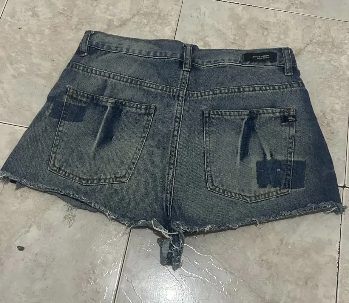 Short Lovely Denim - Vista 3