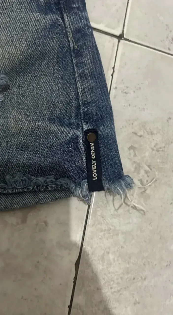 Short Lovely Denim - Vista 2