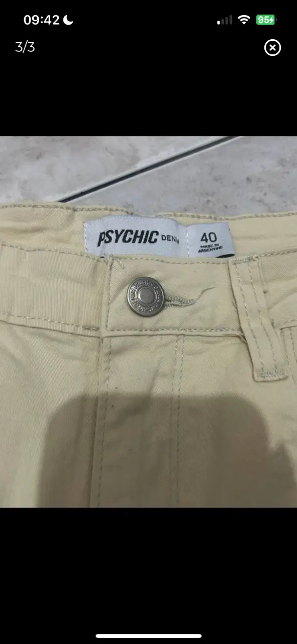 Short PSYCHIC DENIM - Vista 3