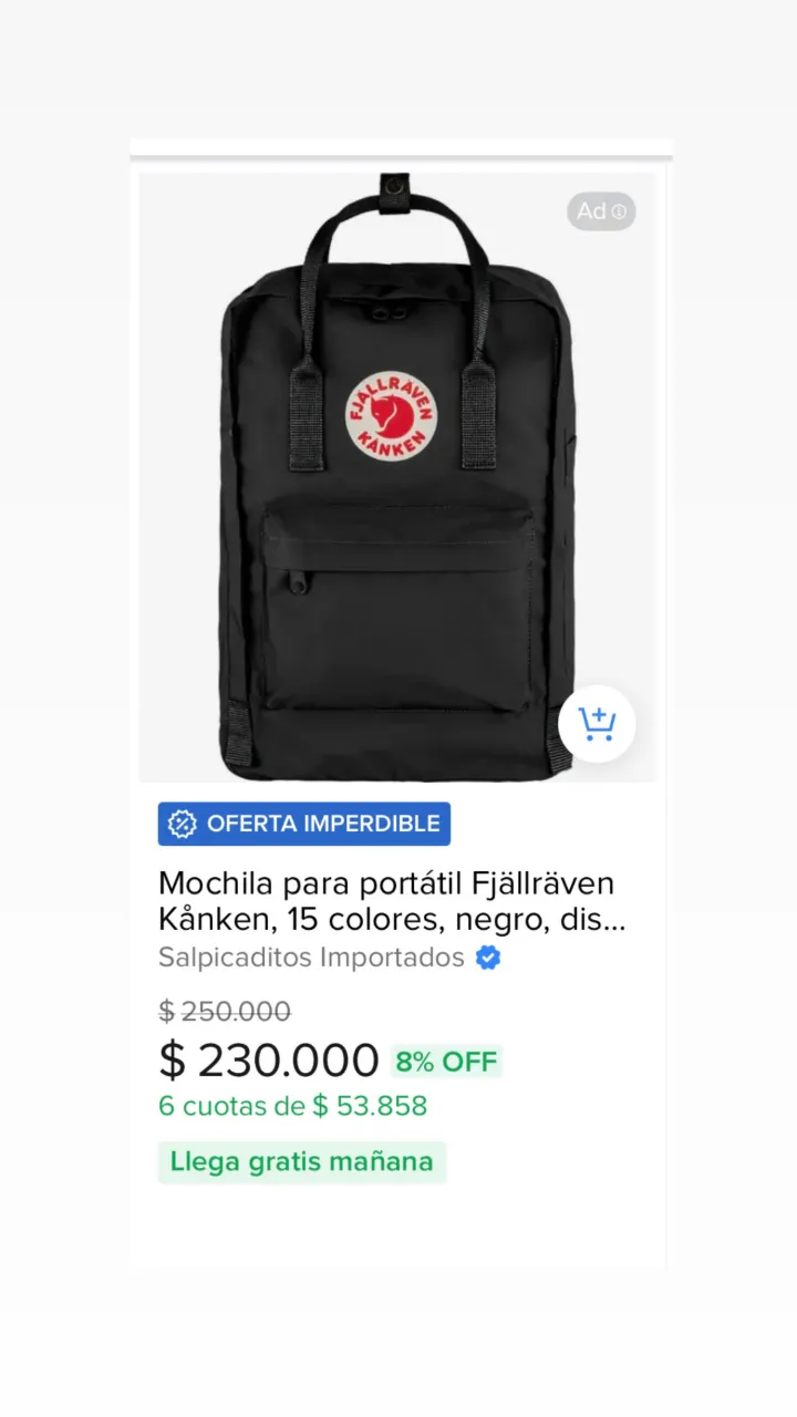 Mochila Fjällräven - Vista 5