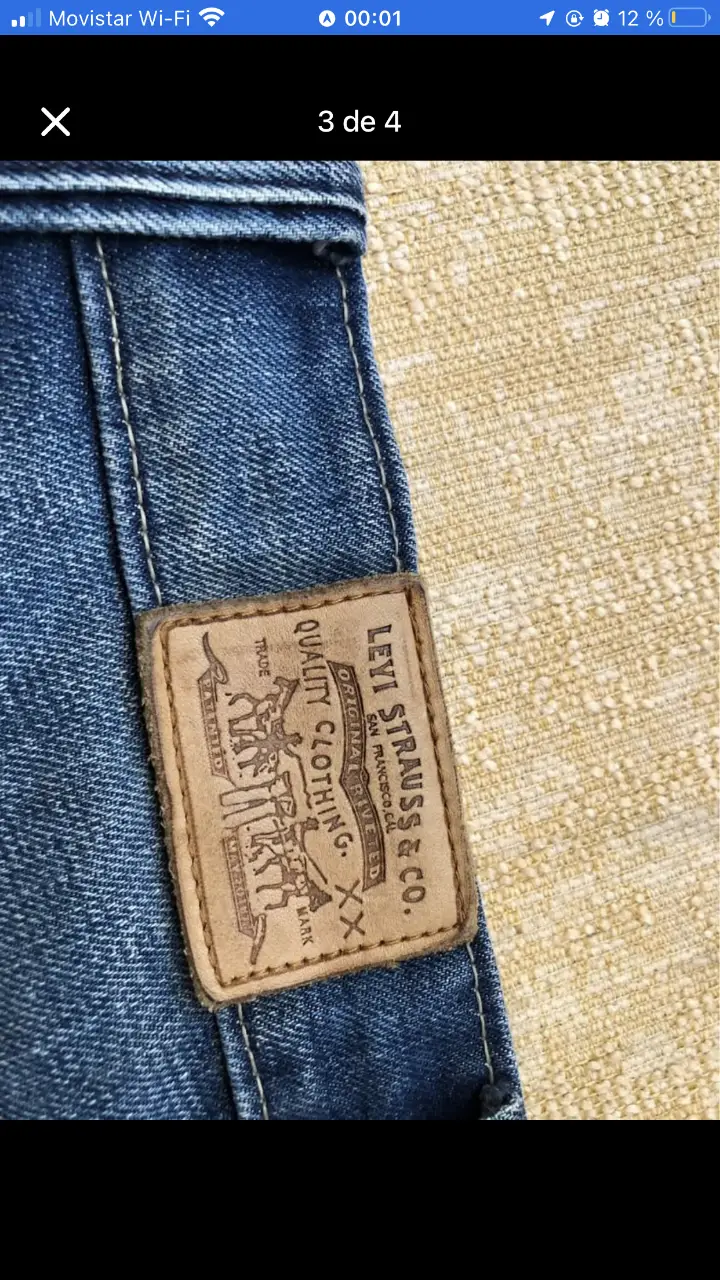 Minifalda Levi's - Vista 3