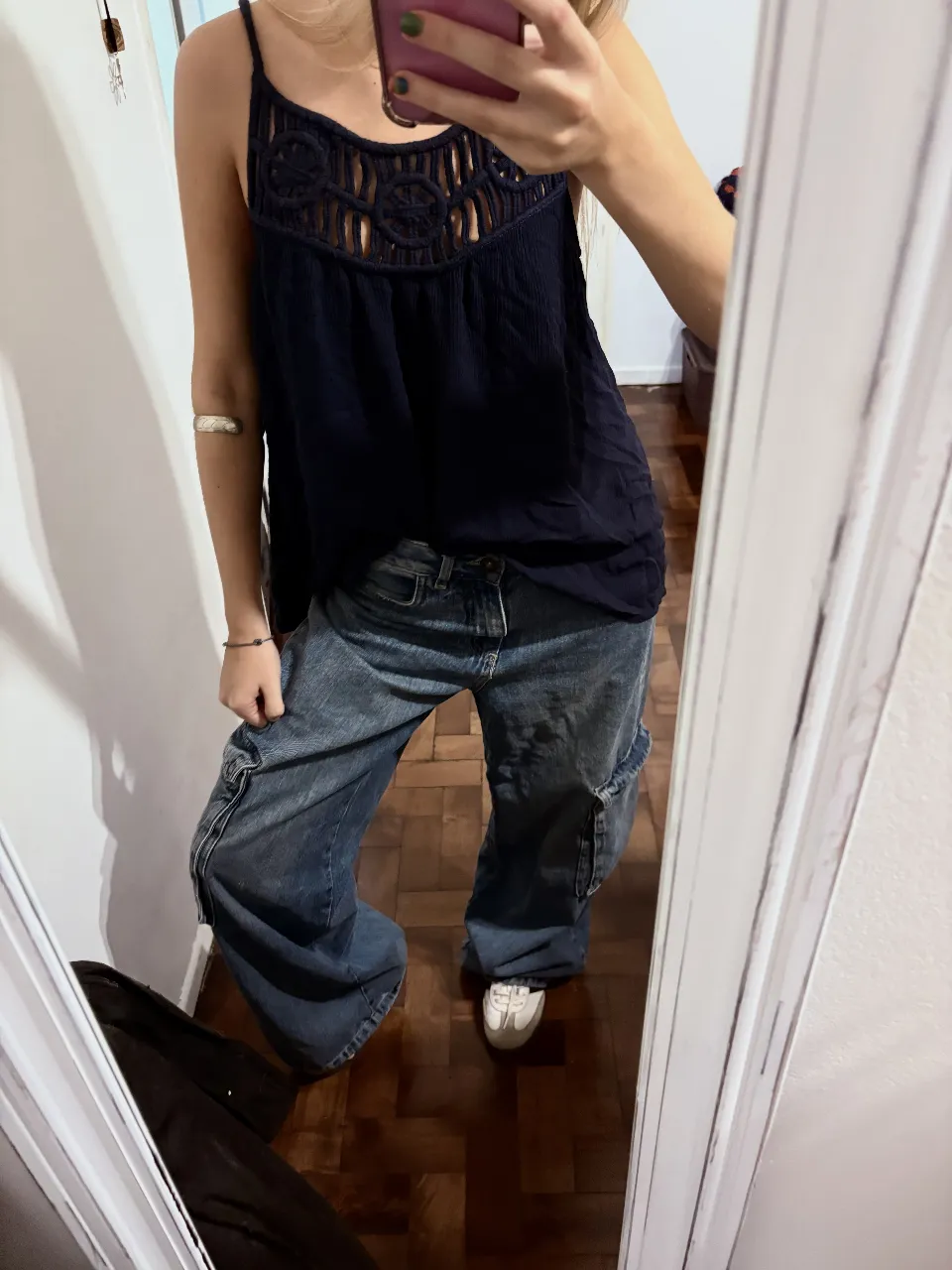 Pantalón Vintage Denim - Vista 3