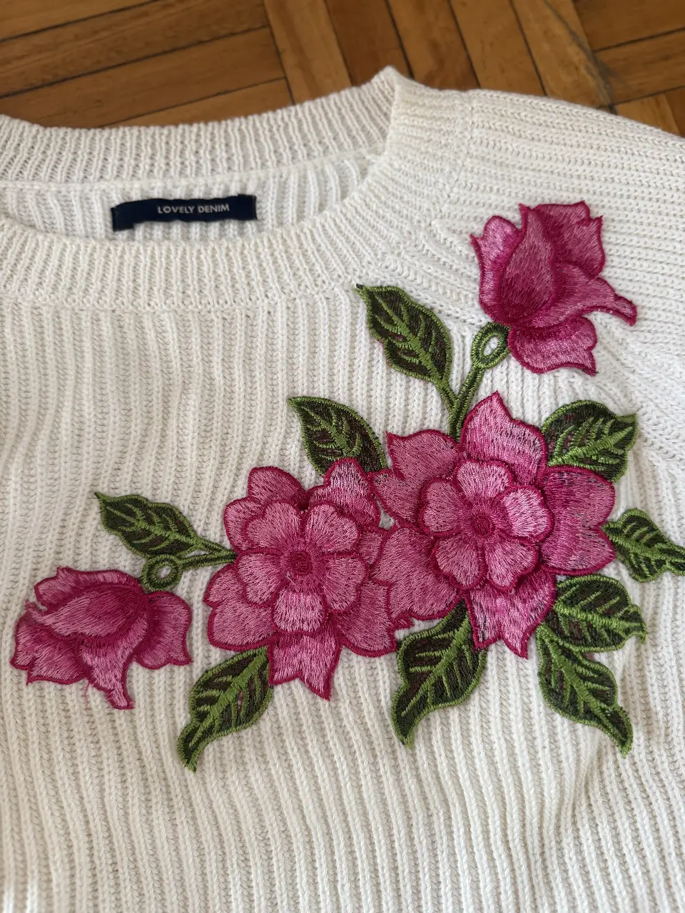 Sweater Lovely Denim - Vista 2
