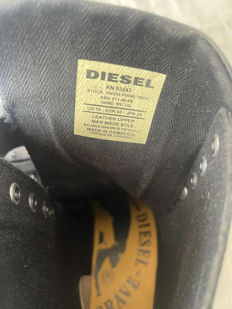 Botas Diesel - Vista 4