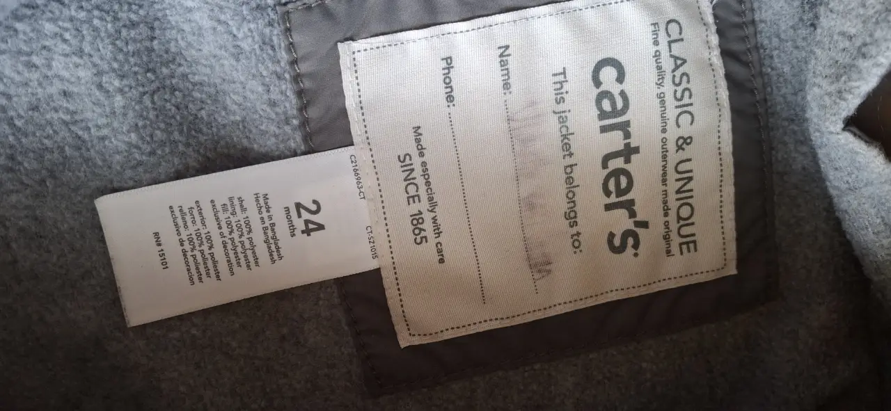 Rompeviento Carter's - Vista 3