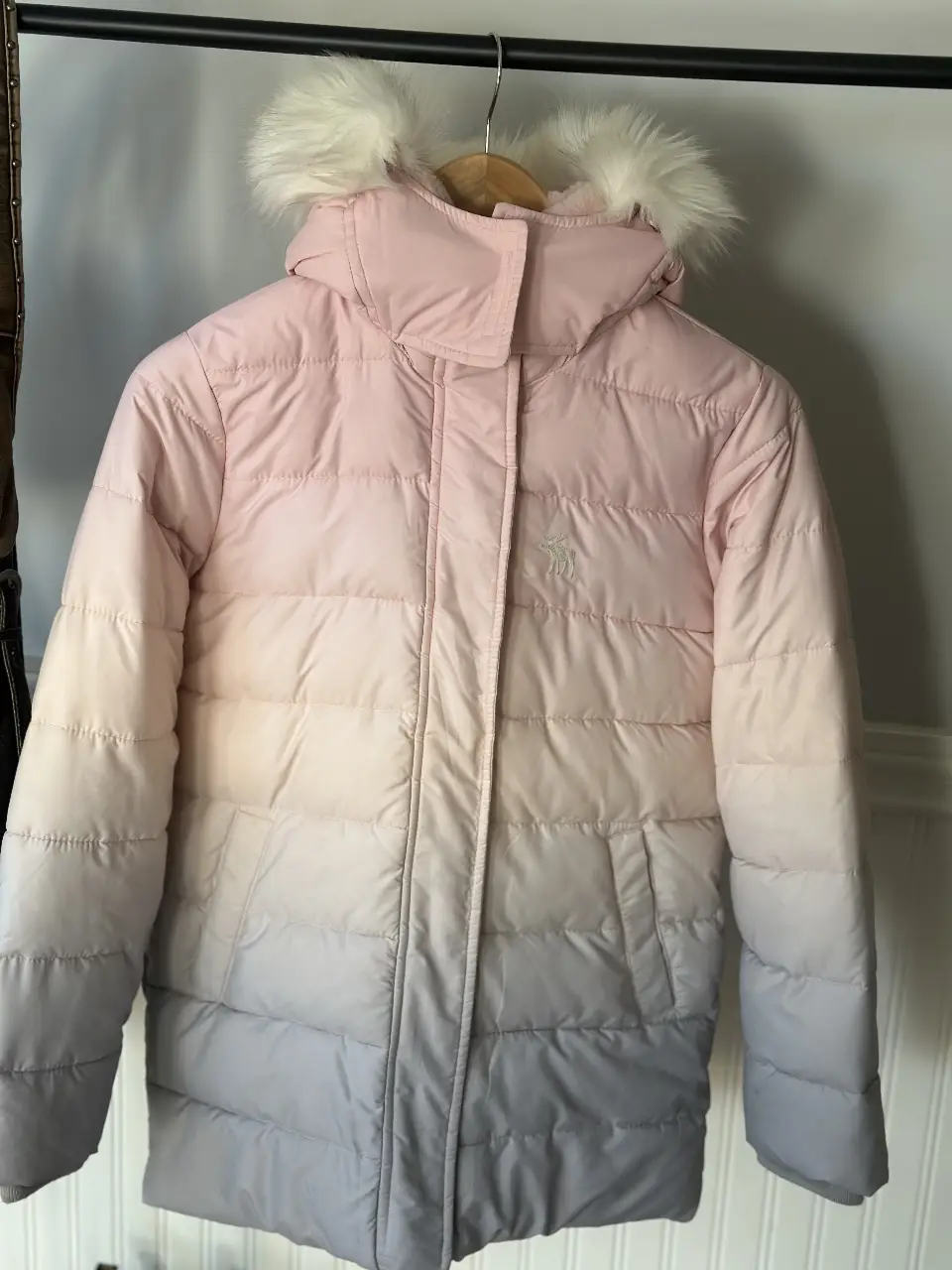 Campera de polar abercrombie kids - Vista 4
