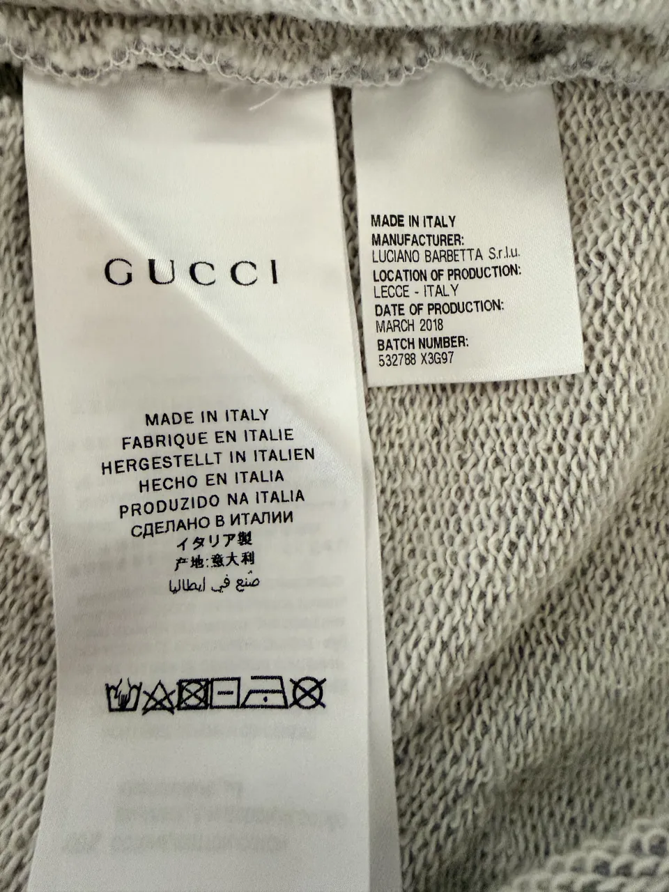 Buzo Gucci - Vista 3