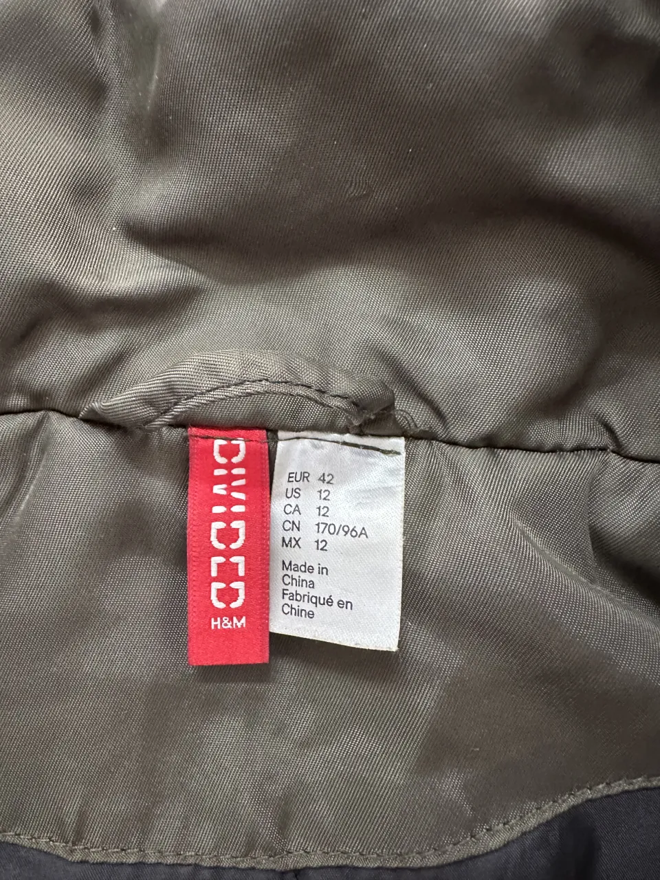 Campera H&M - Vista 4