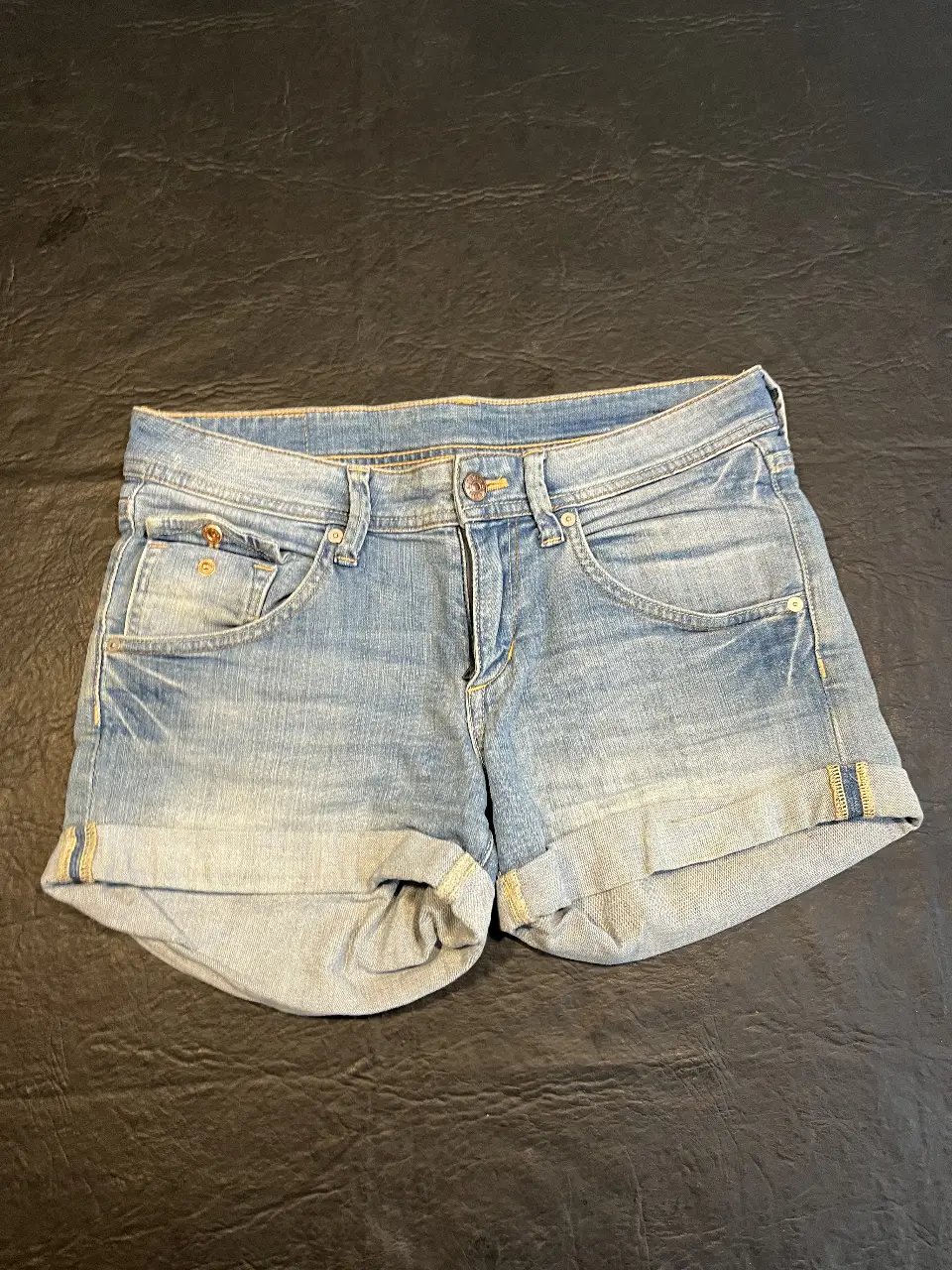 Short de jean de tiro bajo
