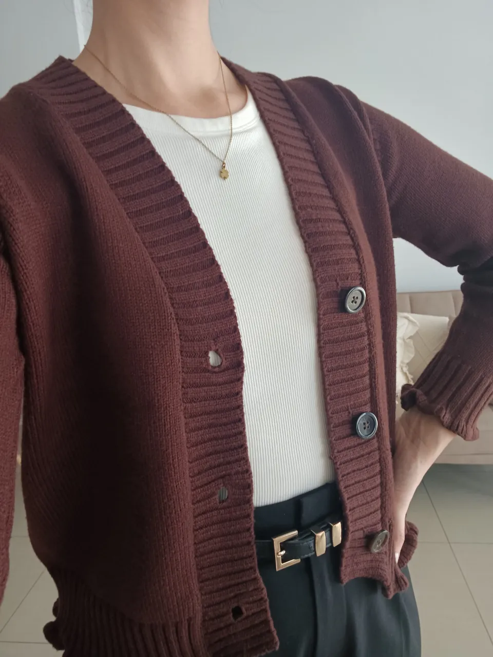 Cardigan Amelia baires - Vista 3