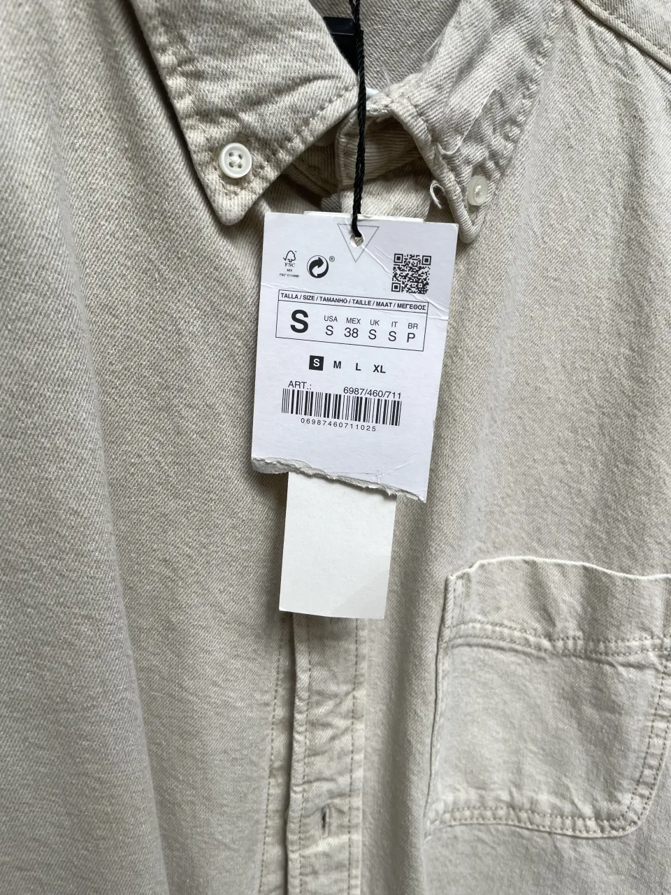 Camisa Zara - Vista 2