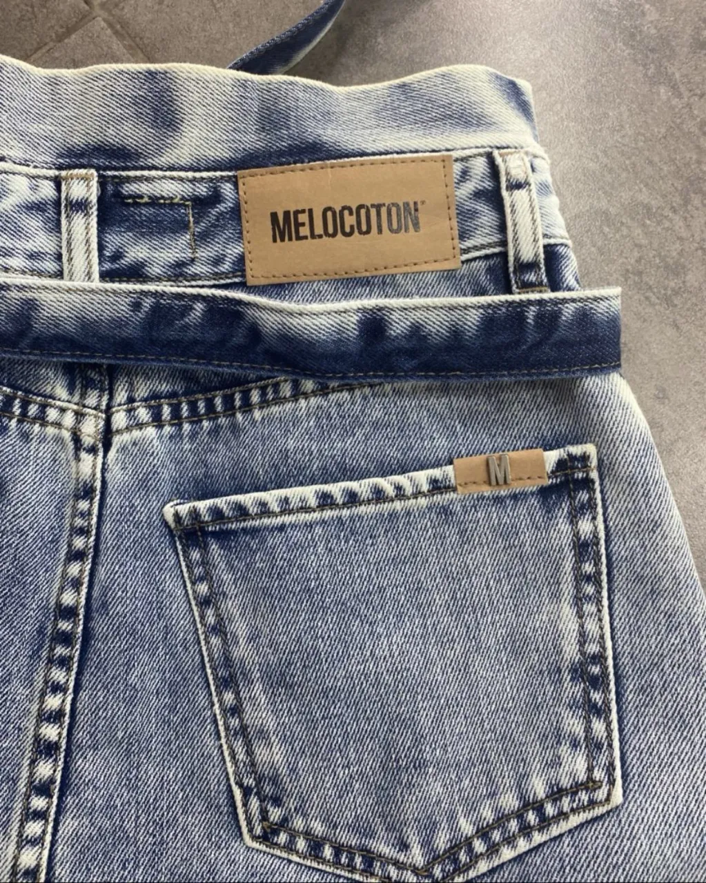 Pollera melocoton - Vista 2