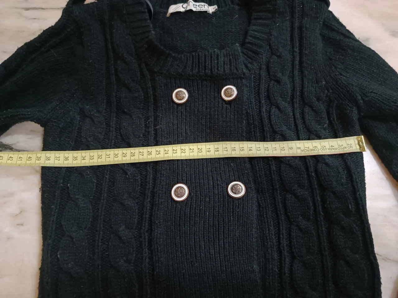 Cardigan Green by parisien - Vista 5