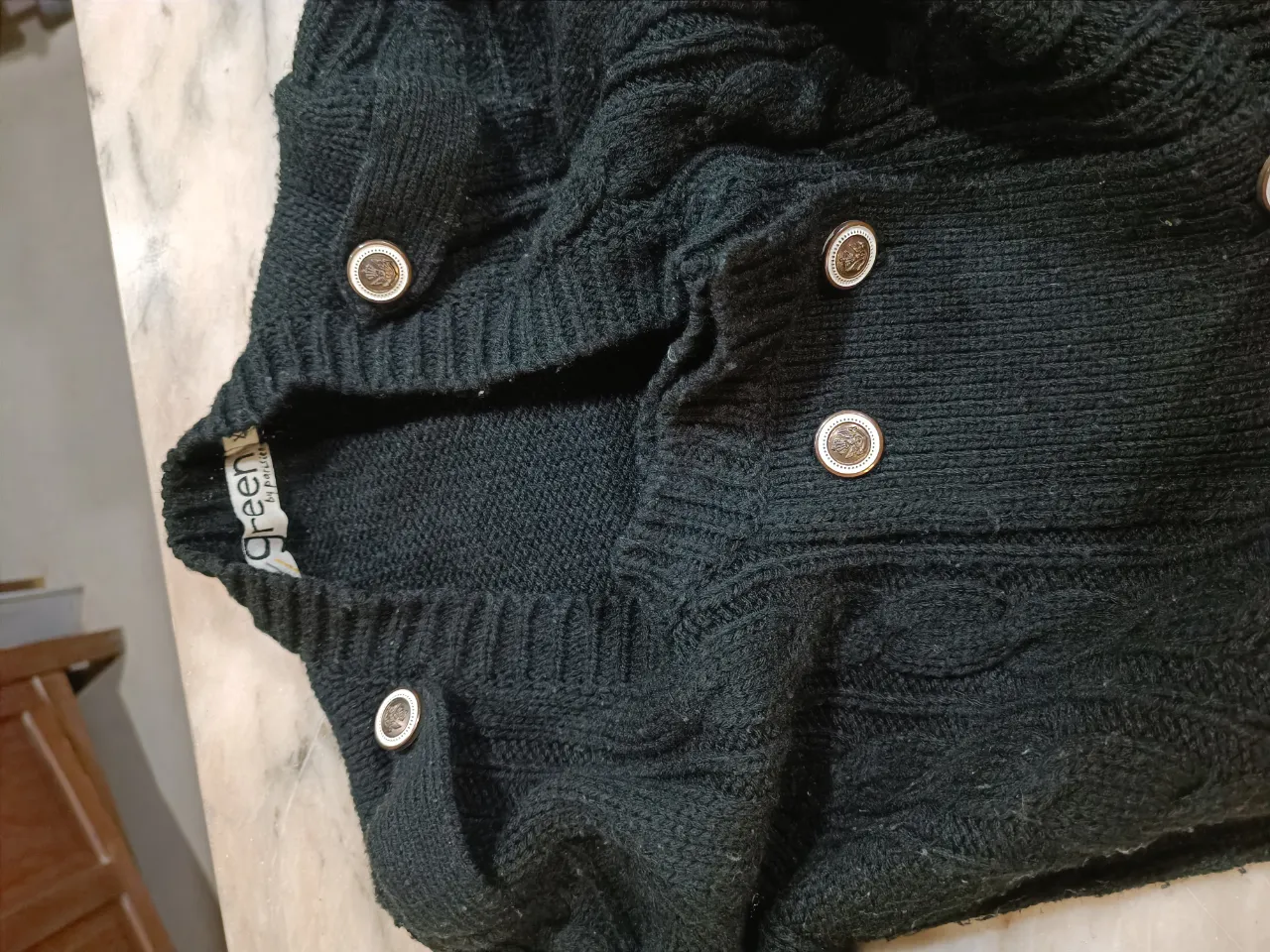 Cardigan Green by parisien - Vista 3