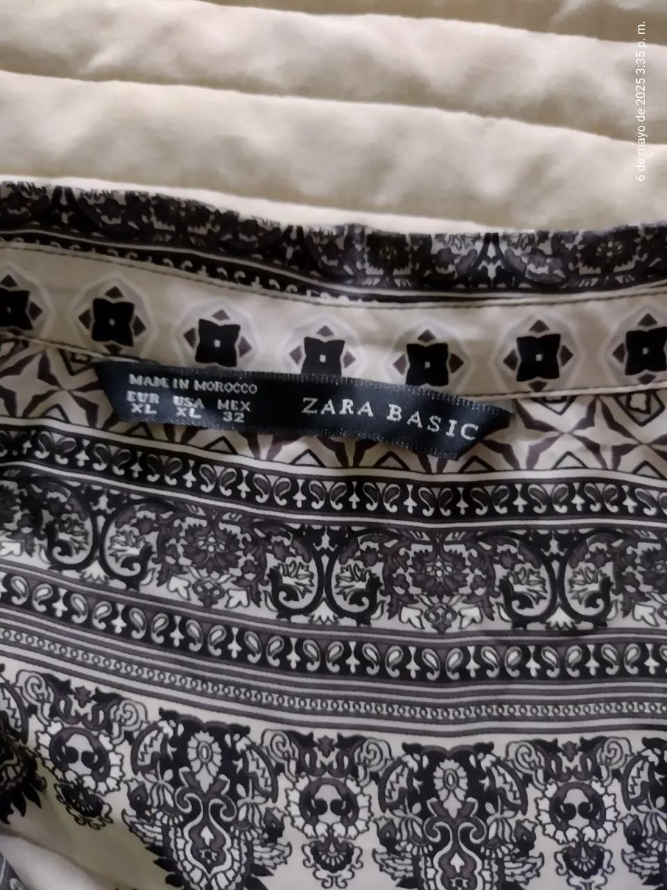 Camisa Zara Basic - Vista 3