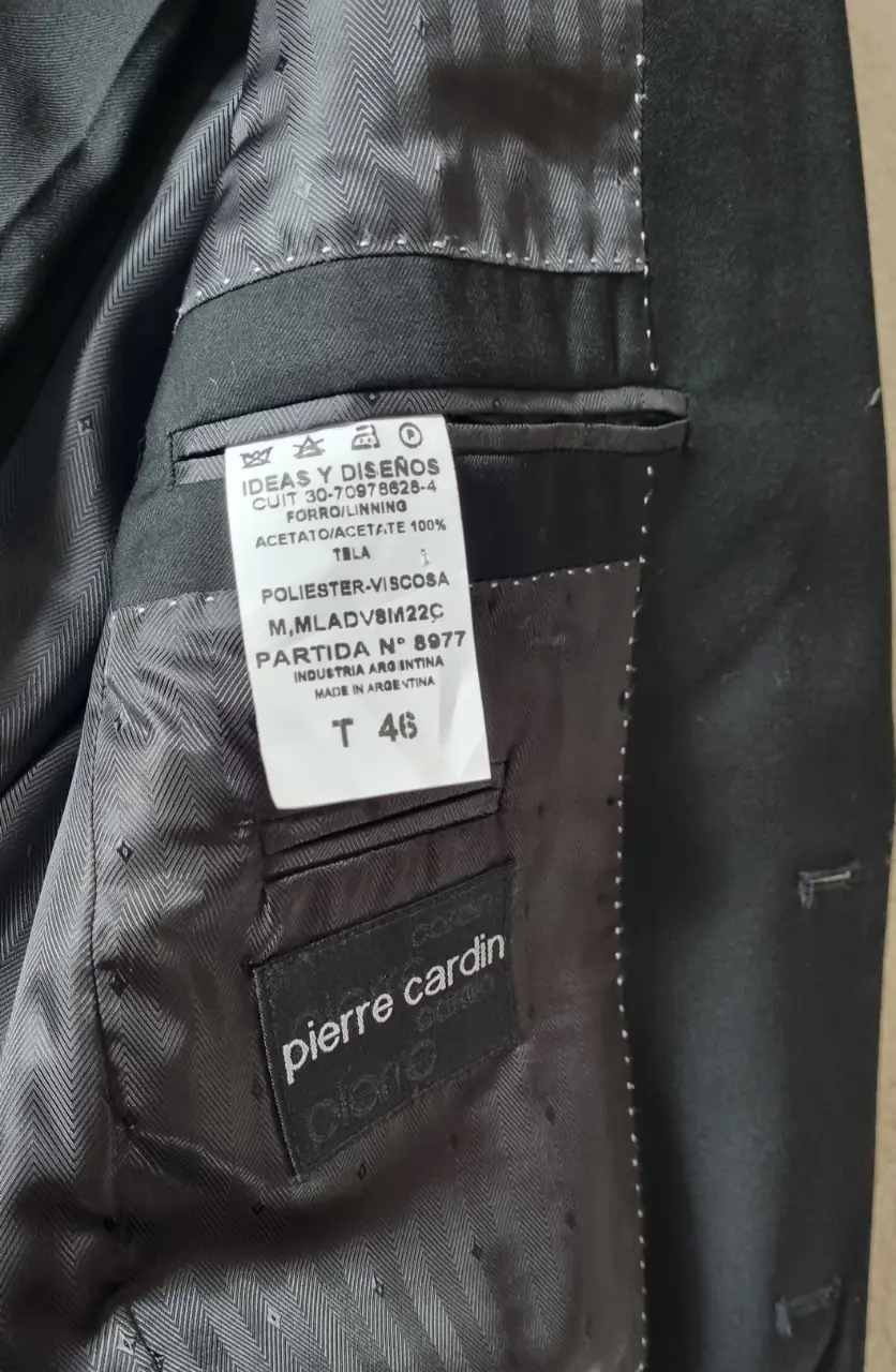Traje Pierre Cardin - Vista 5