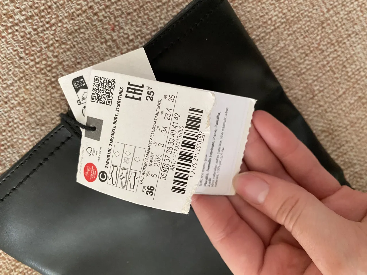 Borcegos Zara Woman - Vista 2