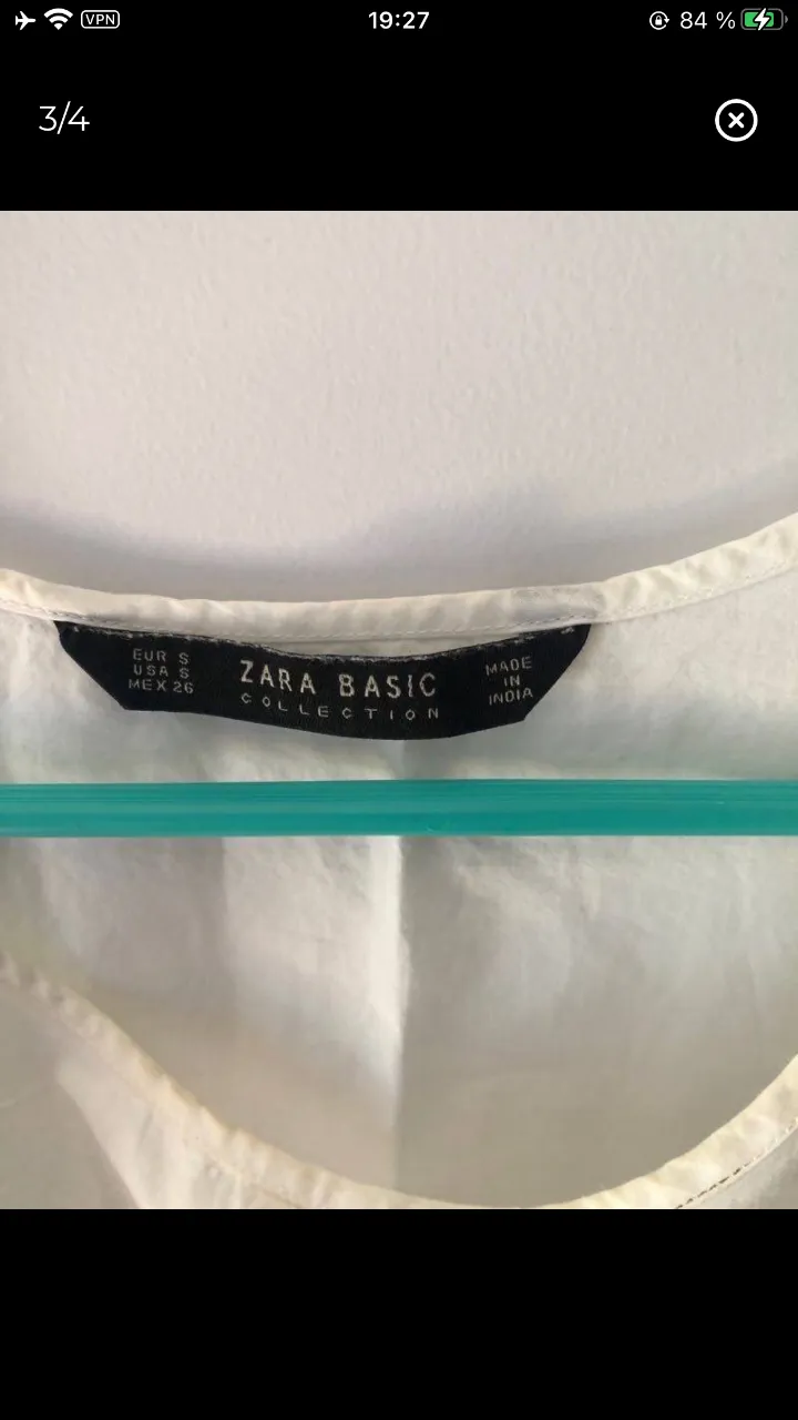 Blusa Zara Basic - Vista 3