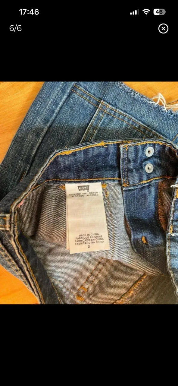 Pollera Levi's - Vista 6