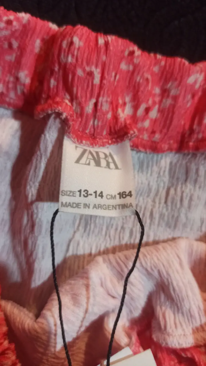 Pollera corta Zara - Vista 3