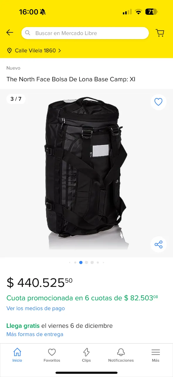 Bolso  The North Face - Vista 5