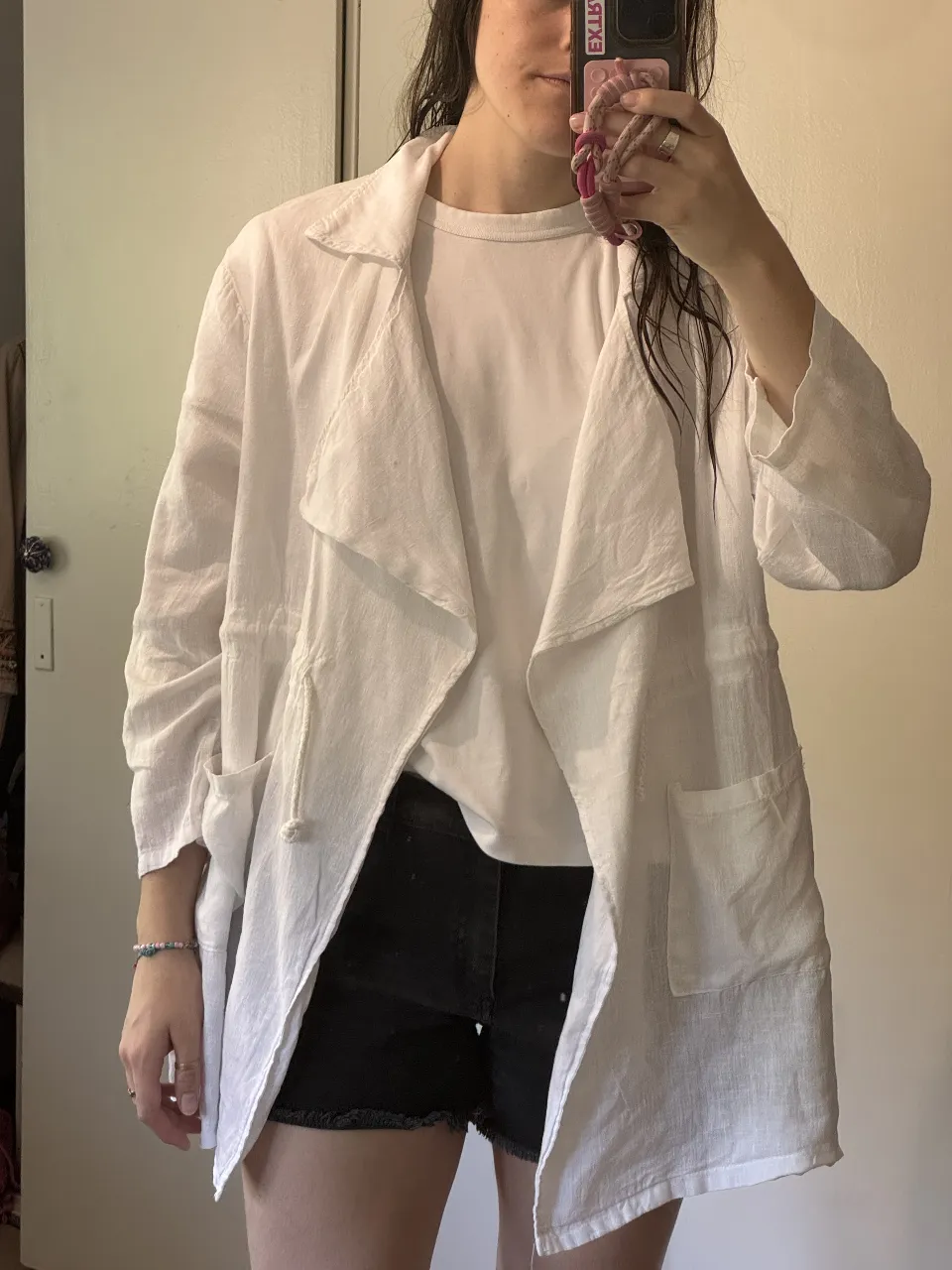 Campera Puro lino - Vista 3