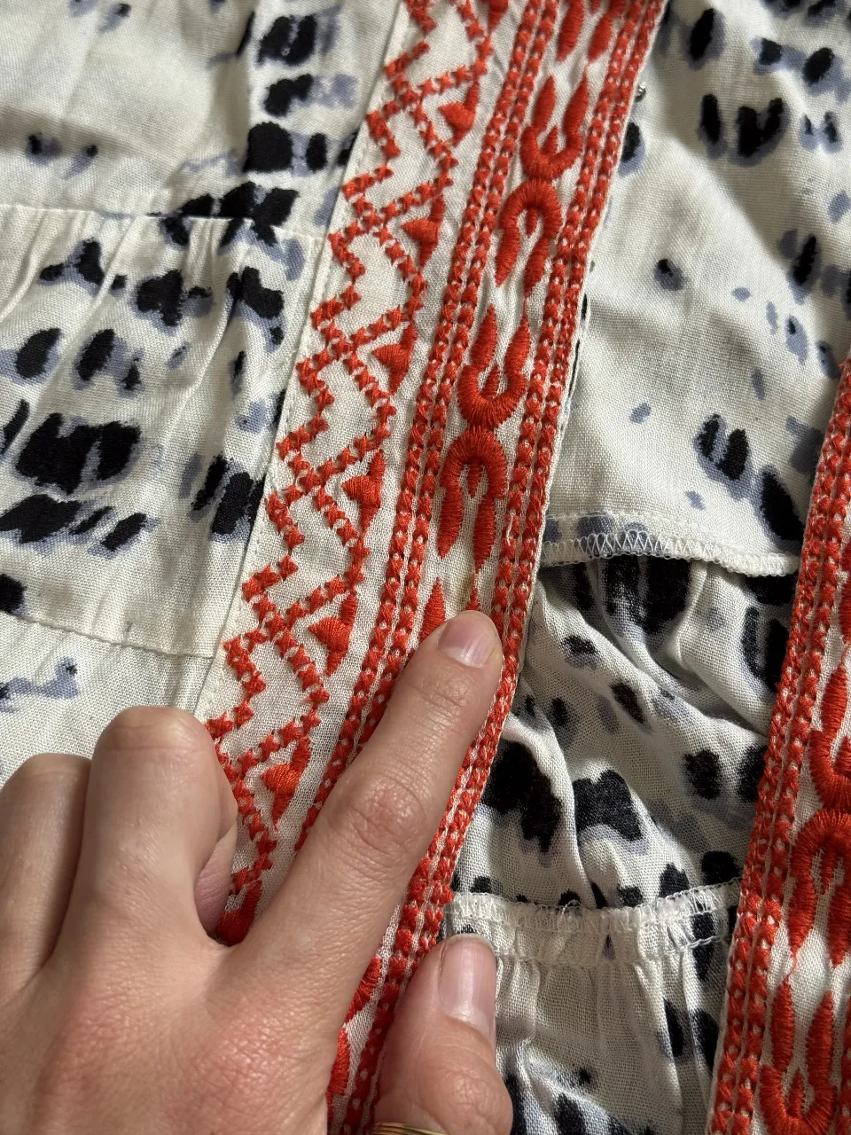 Chaleco Indian style - Vista 2